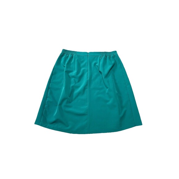 Eloquii Skirt Womens 18 Green Mini A Line Circle Skirt - Picture 2 of 7